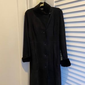 Black Shearling Coat